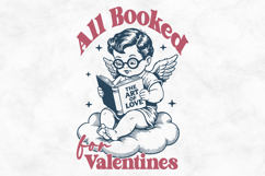 All Booked For Valentines SVG PNG File Product Image 1