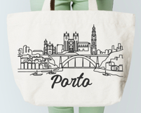 Porto Minimalism Line Drawing Product Image 4