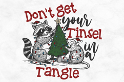 Don&#039;t Get Your Tinsel In A Tangle SVG PNG File Product Image 1