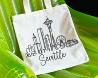 Seattle Minimalism Line Drawing Product Image 4