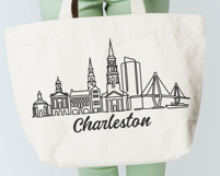 Charleston Minimalism Line Drawing Product Image 4
