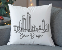 San Diego Minimalism Line Drawing Product Image 3