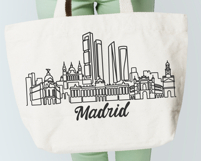 Madrid Minimalism Line Drawing Product Image 4