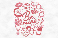 Be Mine SVG PNG File Product Image 1