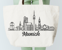 Munich Minimalism Line Drawing Product Image 4