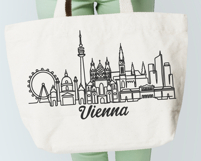 Vienna Minimalism Line Drawing Product Image 4