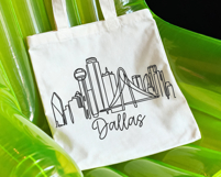 Dallas Minimalism Line Drawing Product Image 4