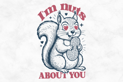 I'm Nuts About You SVG PNG File Product Image 1