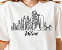 Milan Minimalism Line Drawing Product Image 5