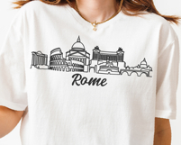 Rome Minimalism Line Drawing Product Image 5