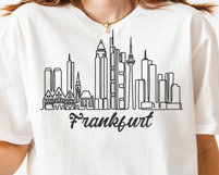 Frankfurt Minimalism Line Drawing Product Image 5