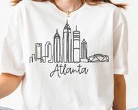 Atlanta Minimalism Line Drawing Product Image 5