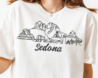 Sedona Minimalism Line Drawing Product Image 5