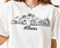 Athens Minimalism Line Drawing Product Image 5