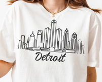Detroit Minimalism Line Drawing Product Image 5
