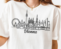 Vienna Minimalism Line Drawing Product Image 5