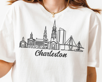 Charleston Minimalism Line Drawing Product Image 5