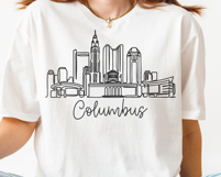 Columbus Minimalism Line Drawing Product Image 5