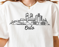 Oslo Minimalism Line Drawing Product Image 5