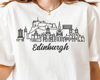 Edinburgh Minimalism Line Drawing Product Image 5