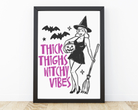 Thick Thighs Witchy Vibes Product Image 5