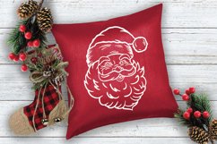 Santa SVG File - Santa Face SVG - Christmas SVG Product Image 3