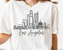 Los Angeles Minimalism Line Drawing Product Image 5
