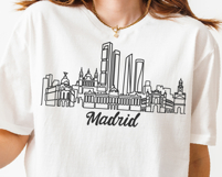 Madrid Minimalism Line Drawing Product Image 5