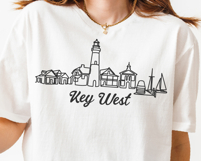 Key West Minimalism Line Drawing Product Image 5