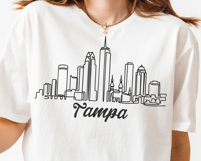 Tampa Minimalism Line Drawing Product Image 5