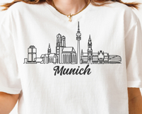 Munich Minimalism Line Drawing Product Image 5