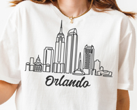 Orlando Minimalism Line Drawing Product Image 5