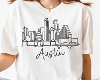 Austin Minimalism Line Drawing Product Image 5