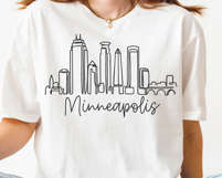 Minneapolis Minimalism Line Drawing Product Image 5