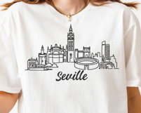 Seville Minimalism Line Drawing Product Image 5