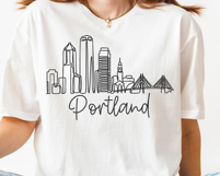 Portland Minimalism Line Drawing Product Image 5