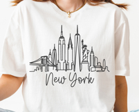 New York Minimalism Line Drawing Product Image 5