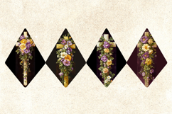 Easter Earrings Bundle, Spring Earrings Bundle PNG Product Image 9