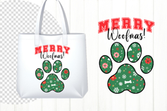 Christmas Dog Sublimation, Paw Christmas Bundle PNG Product Image 6