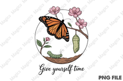 Give Yourself Time Png , Mental Health Product Image 1