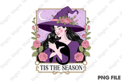 The Witch Tarot Card Png,Witchy Vibes Png Product Image 1