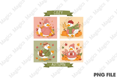 Cozy Autumn Sublimation PNG Product Image 1