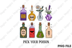 Pick Your Poison Png,Spooky Season Png Product Image 1