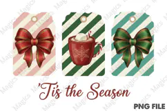 Tis the Season Christmas Gifts PNG Product Image 1