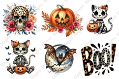 Halloween Sublimation Designs | Halloween PNG Clipart Product Image 1