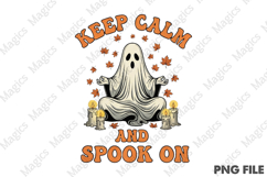 Keep Calm and Spook On Png Product Image 1