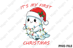 Its My First Christmas Png Product Image 1