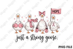 Just a Strong Goose Sublimation Product Image 1