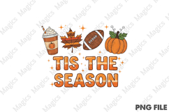 Tis The Season Pumpkin PNG Product Image 1