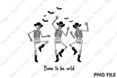 Halloween Cowboy Skeleton Dancing Dance Product Image 1
